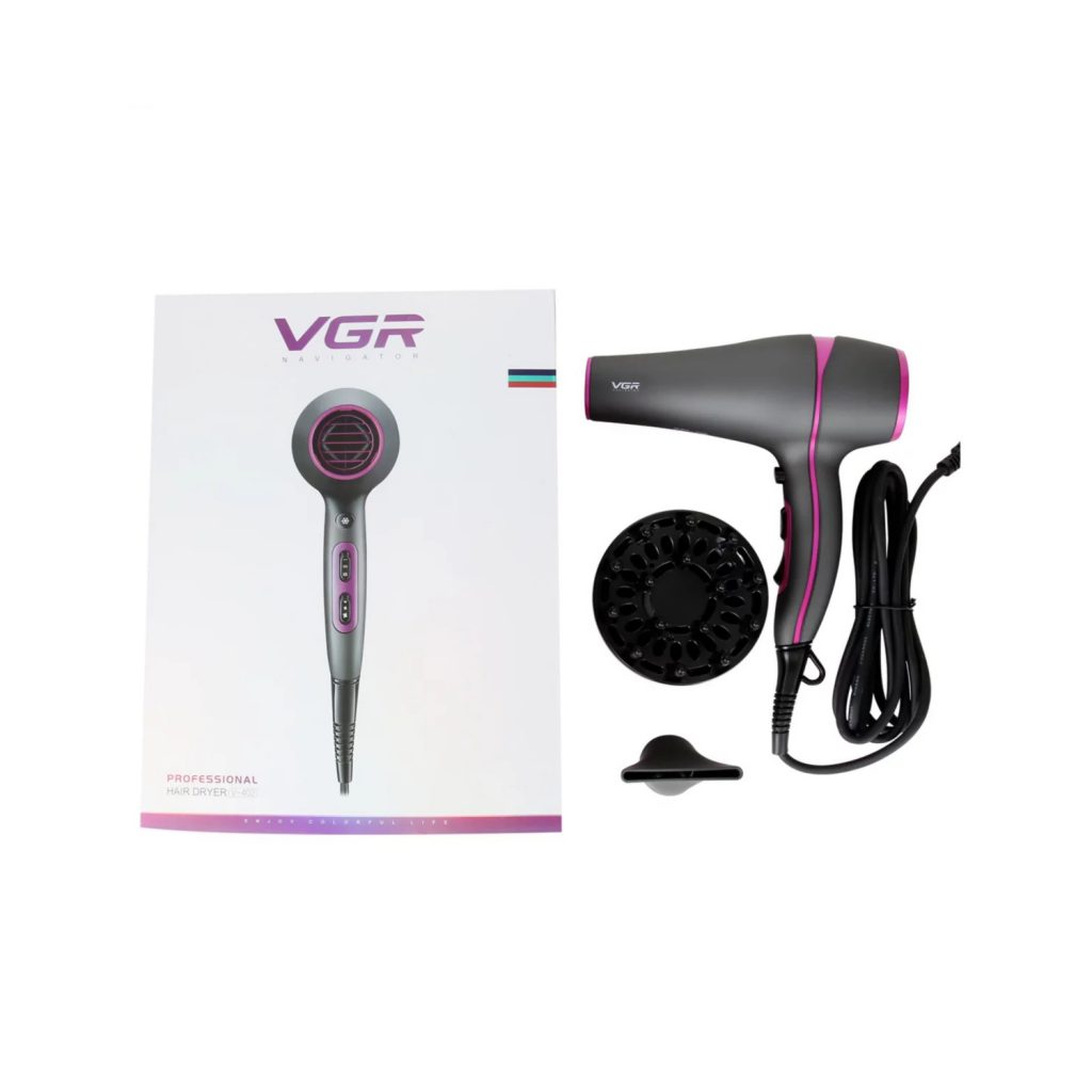 سشوار حرفه ای وی جی ار مدل V-402