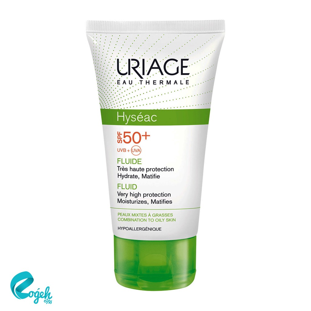 فلوئید ضد آفتاب SPF50 اوریاژ مدل هیسه اک
