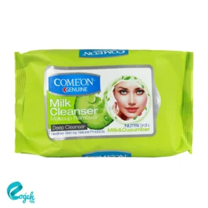 دستمال شیر پاک کن آرایش کامان 20 عددی