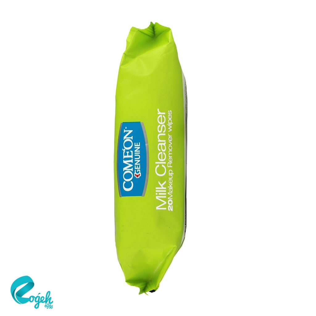 دستمال شیر پاک کن آرایش کامان 20 عددی