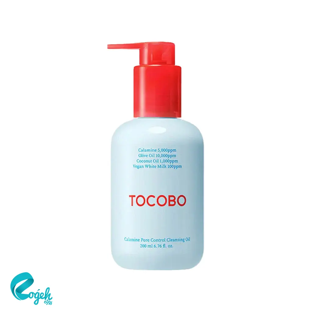 روغن پاک‌کننده و کنترل منافذ کالامین توکوبو Tocobo Calamine Pore Control Cleansing Oil