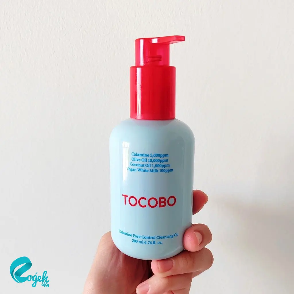 روغن پاک‌کننده و کنترل منافذ کالامین توکوبو Tocobo Calamine Pore Control Cleansing Oil