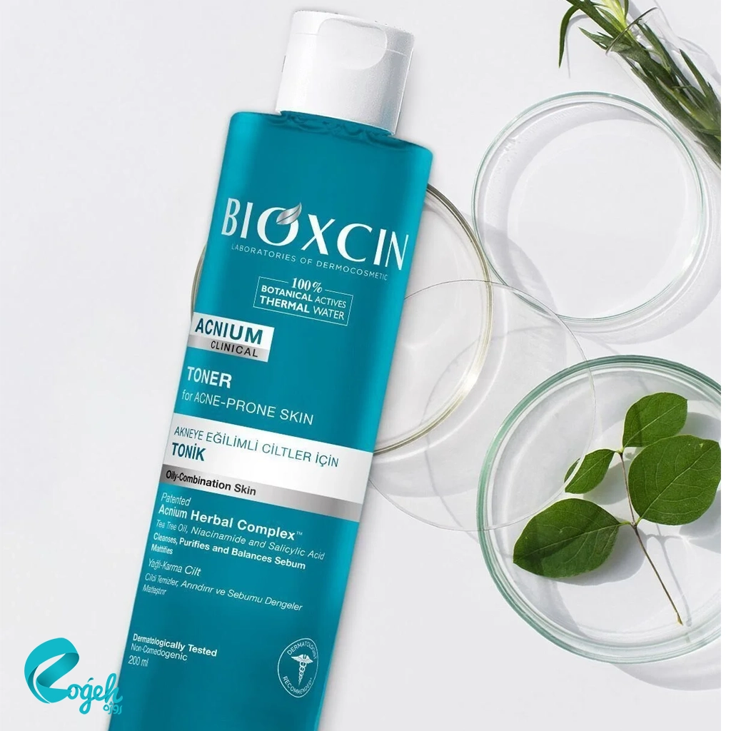 تونر ضد جوش پوست مختلط و چرب Acnium clinical بيوكسين 200 ميل