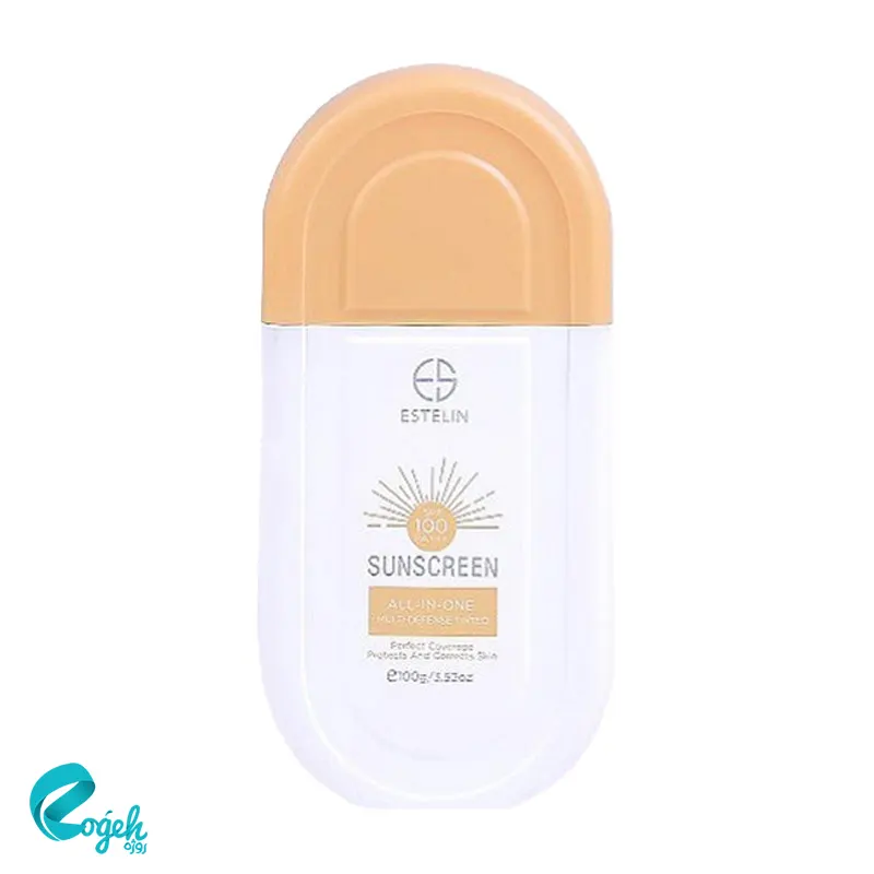 کرم ضد آفتاب 100 PA+++ spf استیلن مدل آل این وان 100 میل