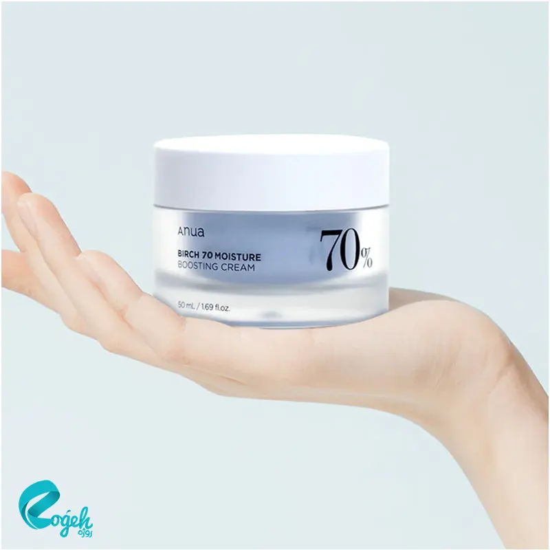 کرم مرطوب کننده و تقویت کننده آنوا 70% 50 میل