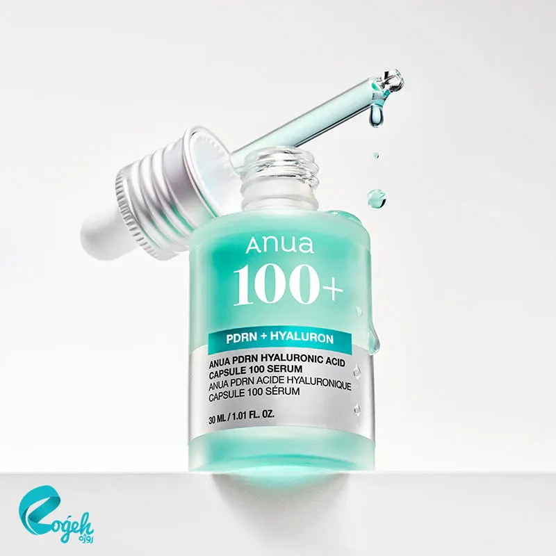 سرم آبرسان هیالورونیک اسید آنوا 100+ 30 میل