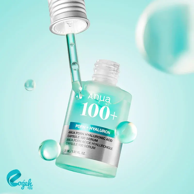 سرم آبرسان هیالورونیک اسید آنوا 100+ 30 میل