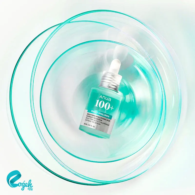 سرم آبرسان هیالورونیک اسید آنوا 100+ 30 میل