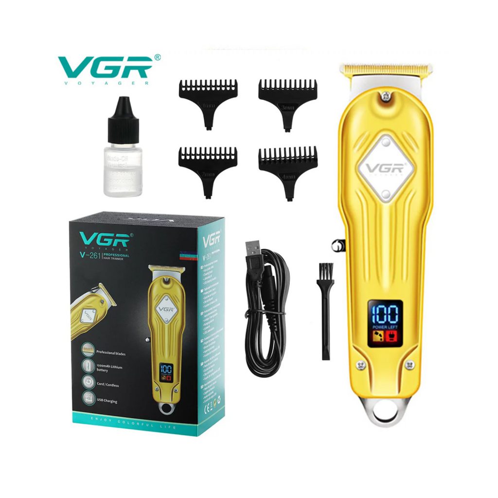 ماشین اصلاح موی سر و صورت وی جی ار مدل V-261