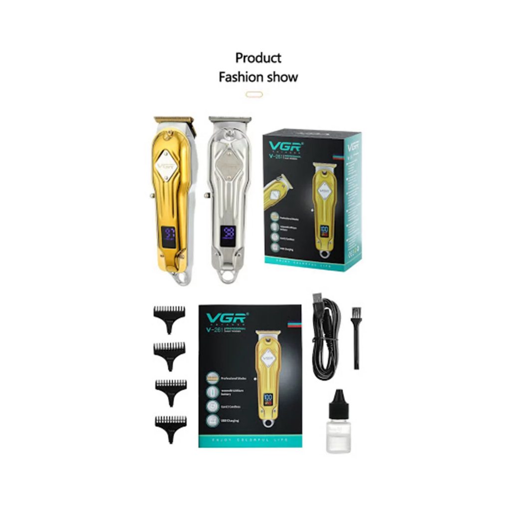 ماشین اصلاح موی سر و صورت وی جی ار مدل V-261