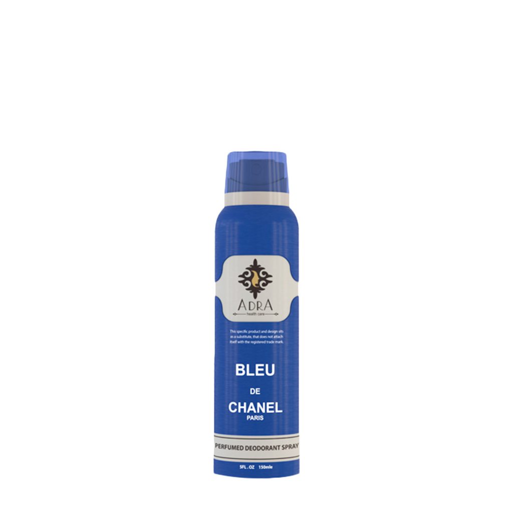 اسپری دئو دورانت مردانه مدل Blue Chanel آدرا