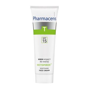 کرم تسکین دهنده صورت با SPF15 اکتوپیروکس فارماسریز