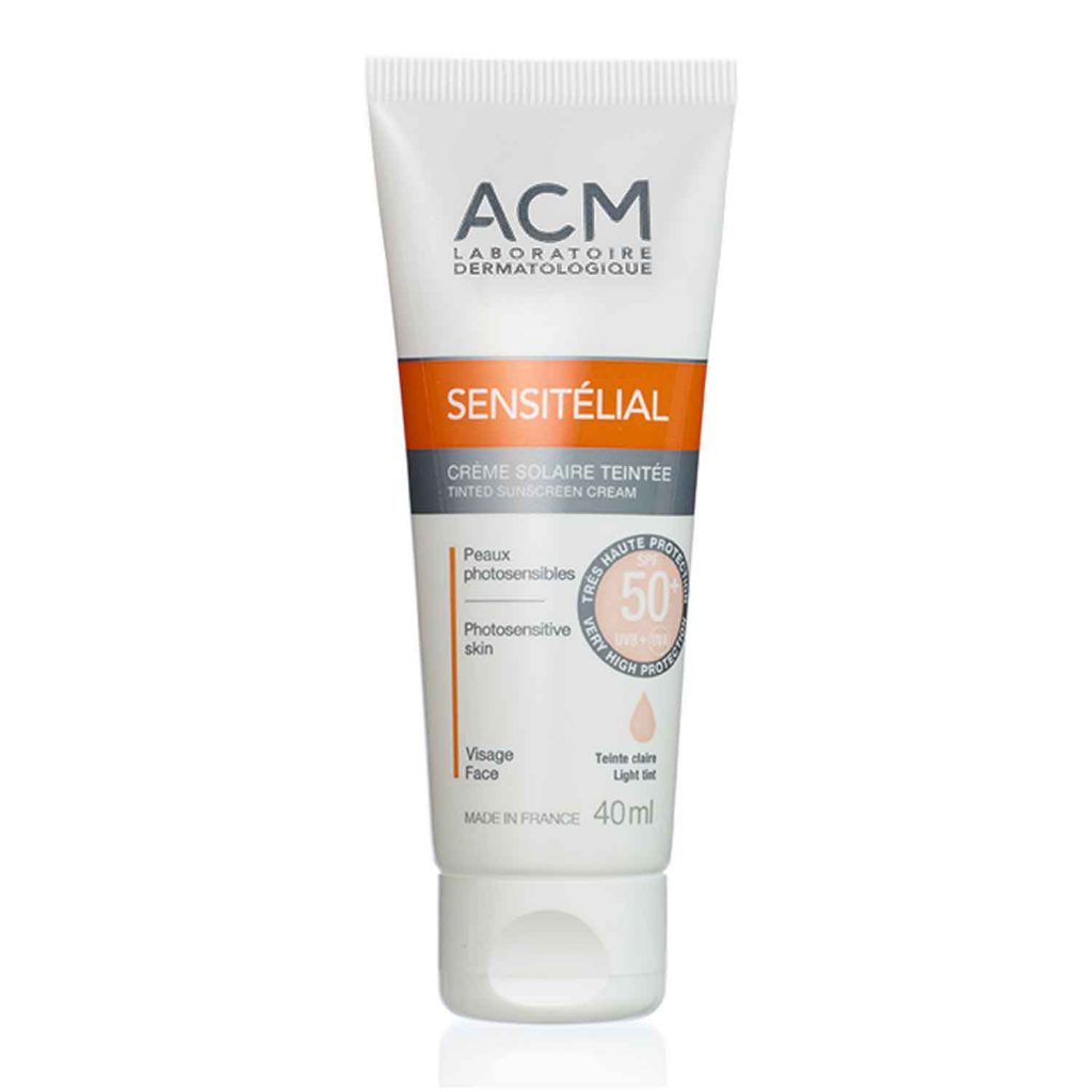 کرم ضدآفتاب SPF50 سن سی تلیال ای سی ام ACM