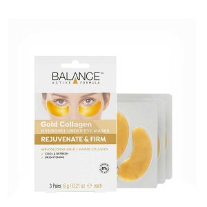 پد زیر چشم بالانس مدل Gold Collagen